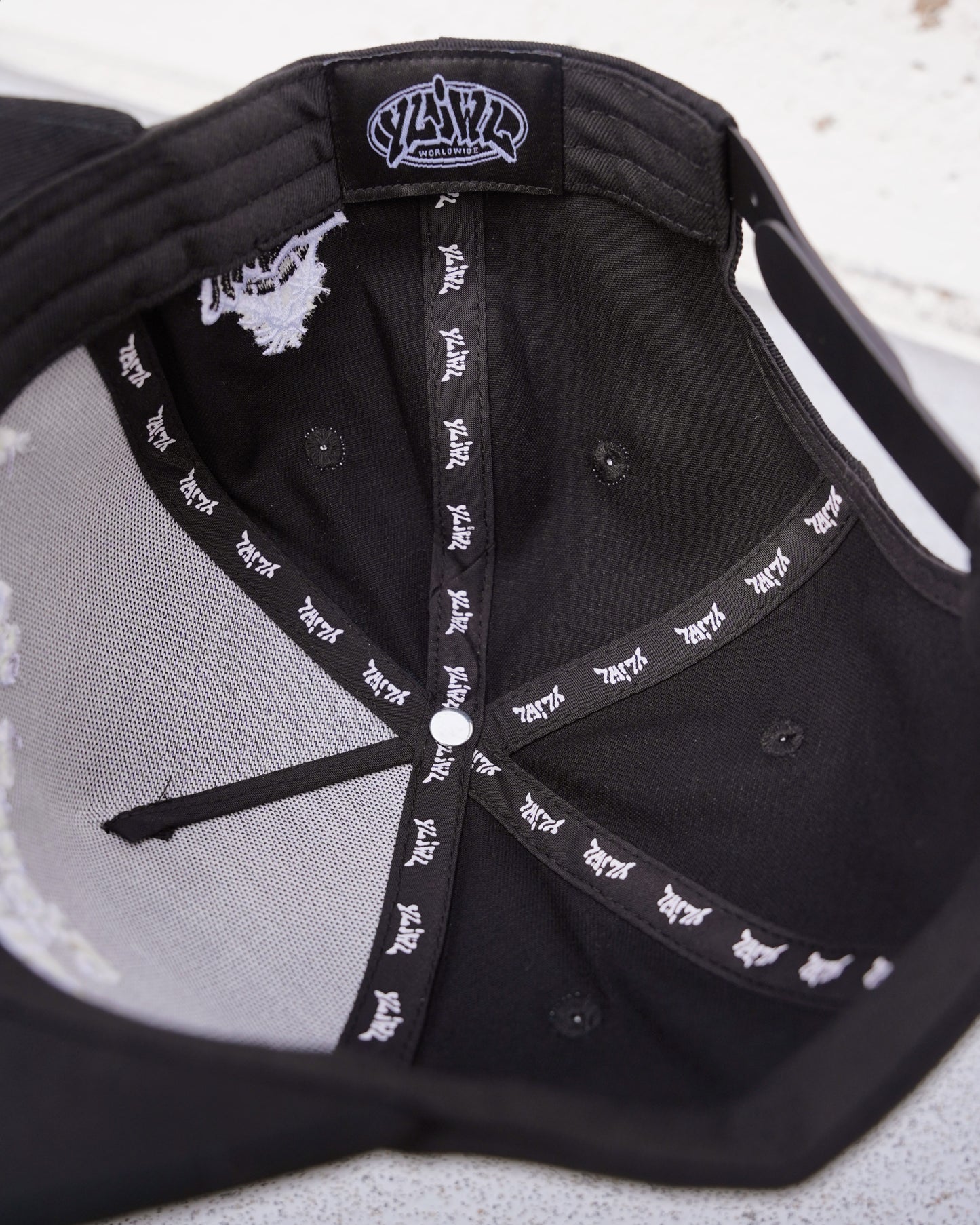 Black "YOUR LIFE IS WORTH LIVING" Snapback Hat
