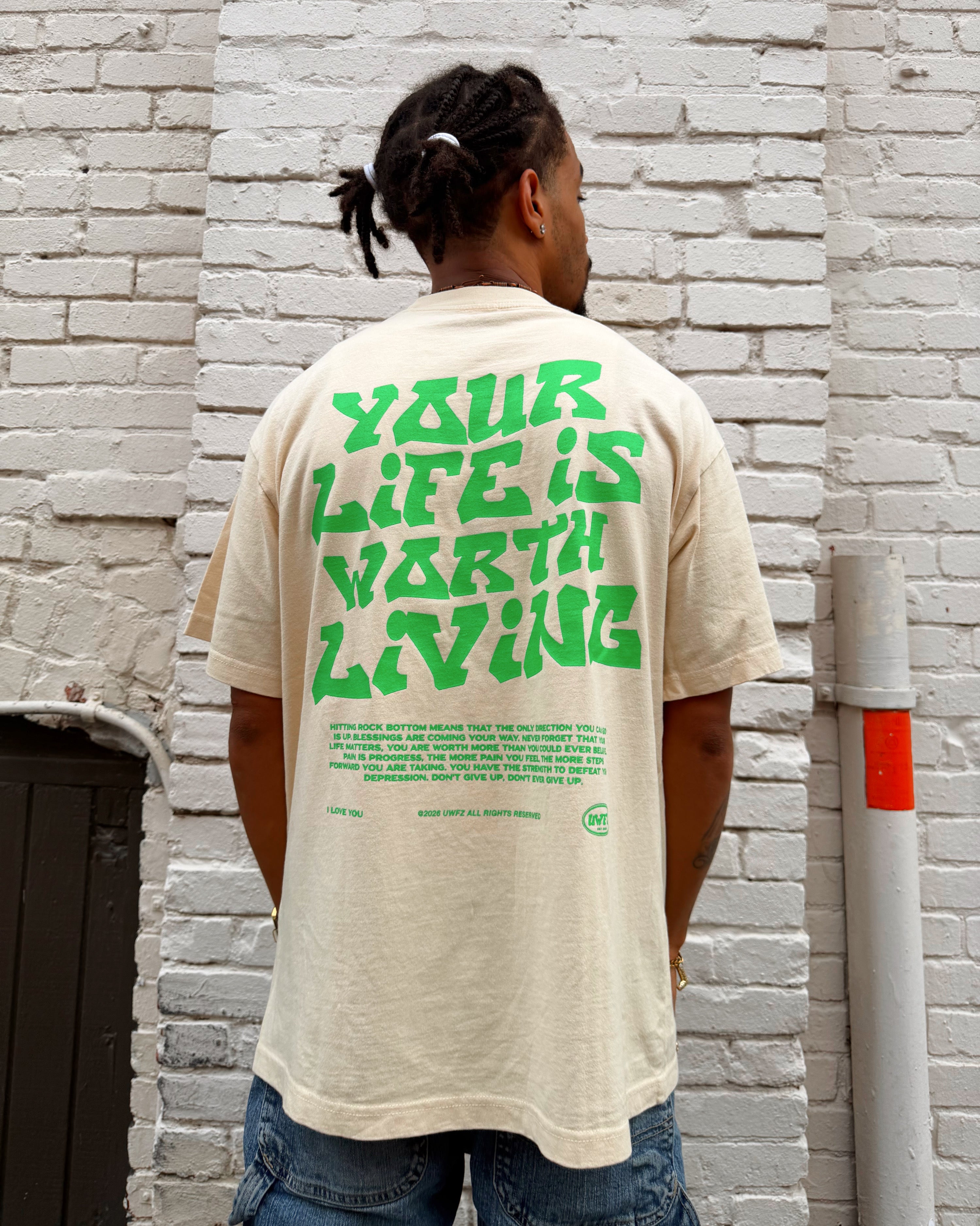 Cream + Green 