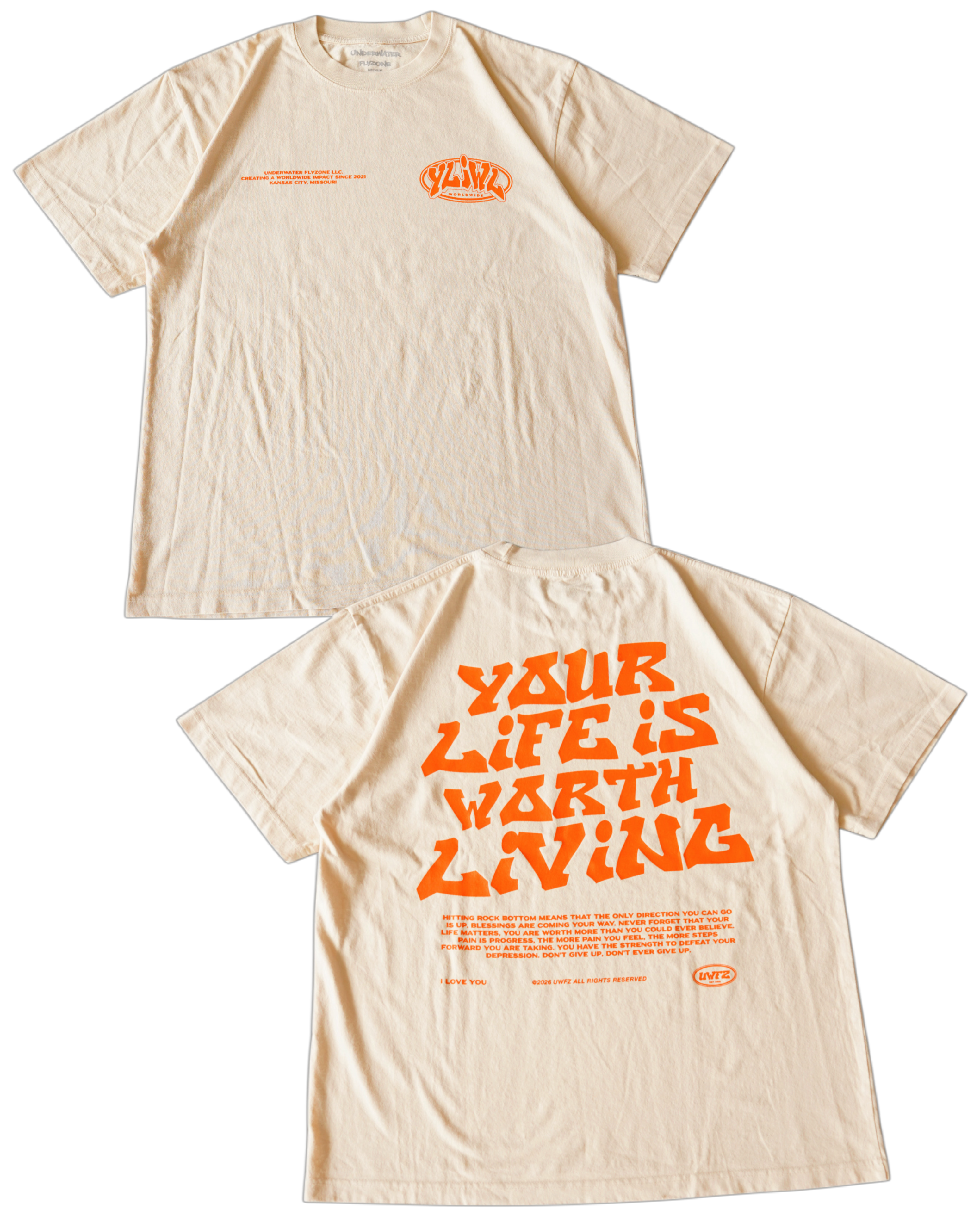 Cream + Orange 