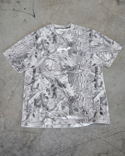 B&W Camo + White "YOUNG PEOPLE LOVE JESUS" T-Shirt