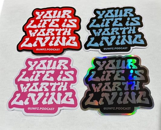 Our Life Sticker Stickers – Underwater Flyzone